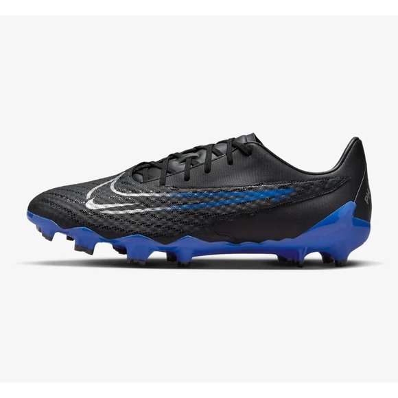 Nike Phantom GX Club FG/MG Soccer Cleats Black Royal DD9473-040 Size 7.5